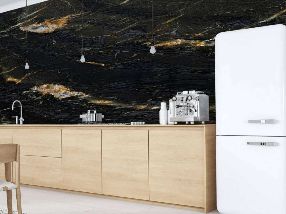 Dark marble with stripes