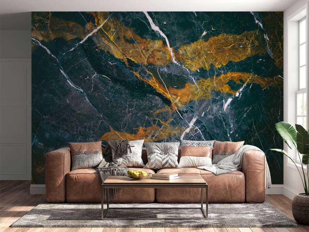 Flamed marble
