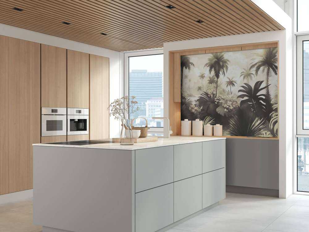 Breath of the tropics Dark Green