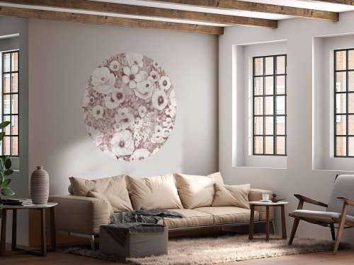 Poppy Tale Monochrome Bordeaux