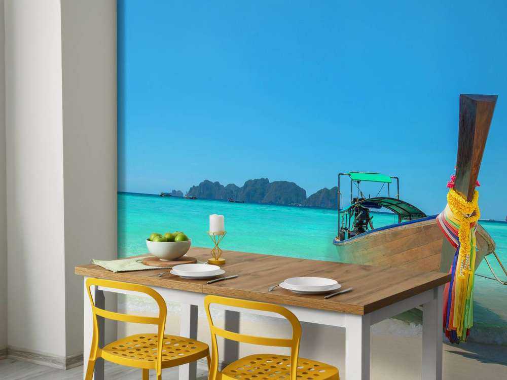 Traditional thai boat