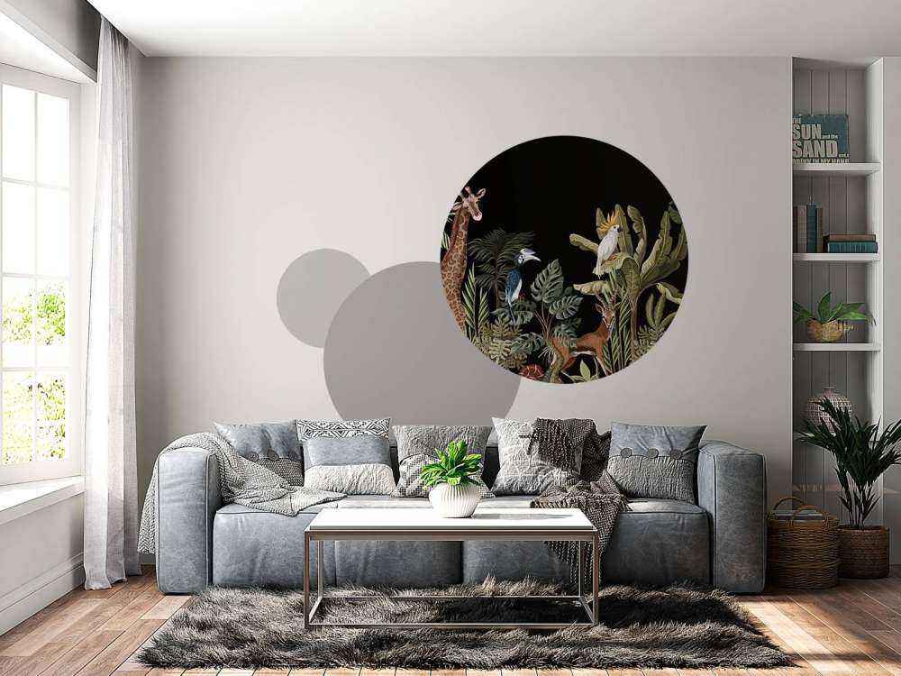 Various jungle animals