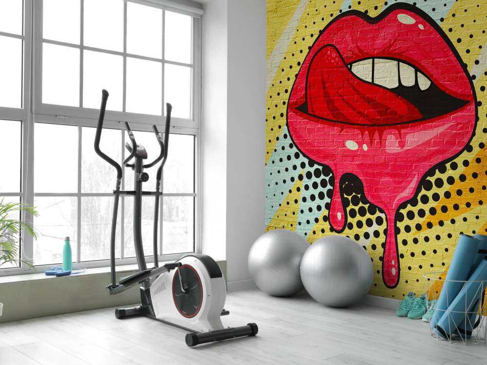 Graffiti of mouth