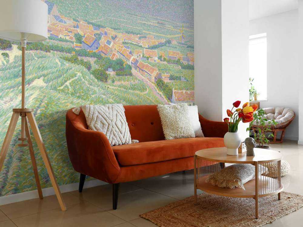 View of the village of Zoutelande