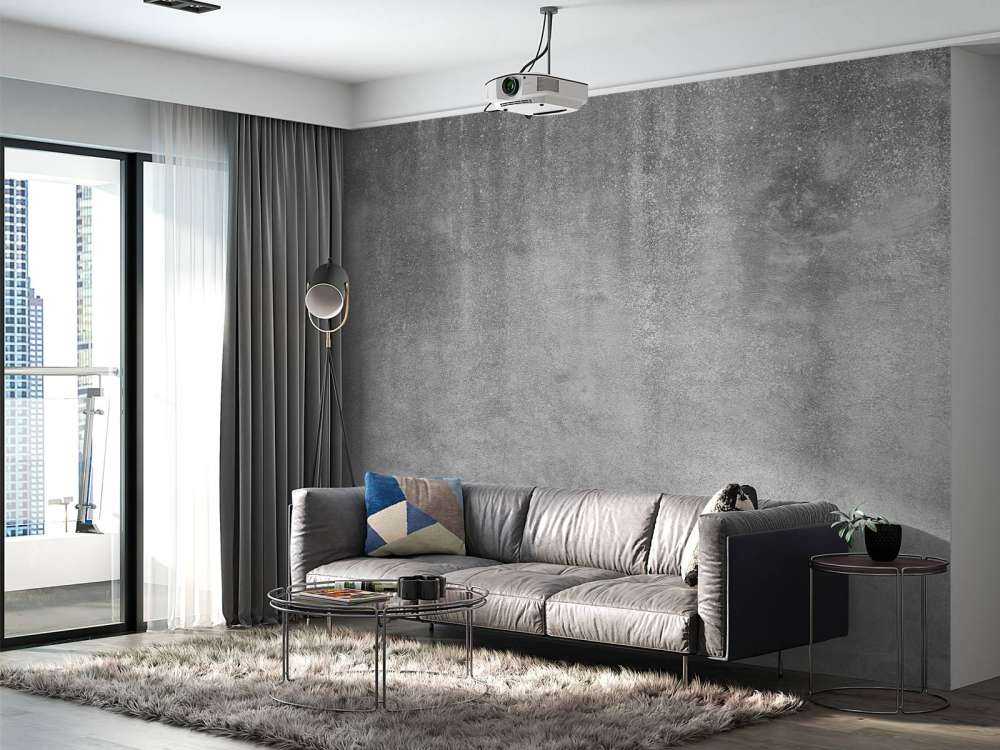 Detailed grey concrete