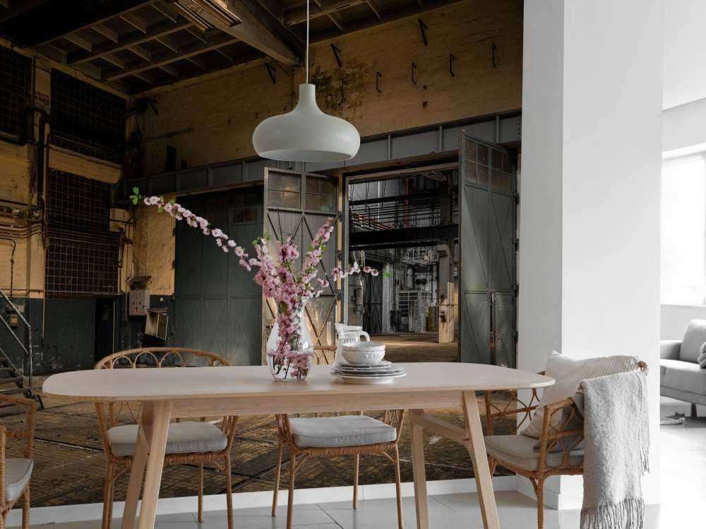 Abandoned old factory