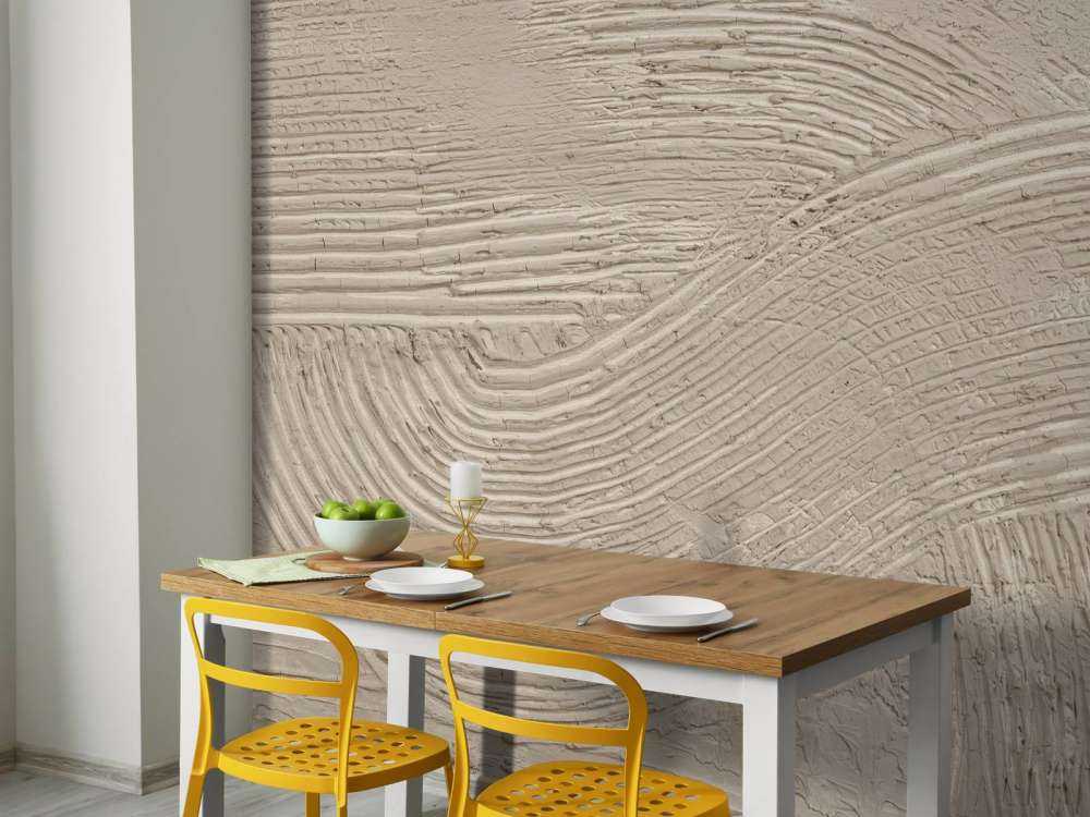 Textured lines in linen