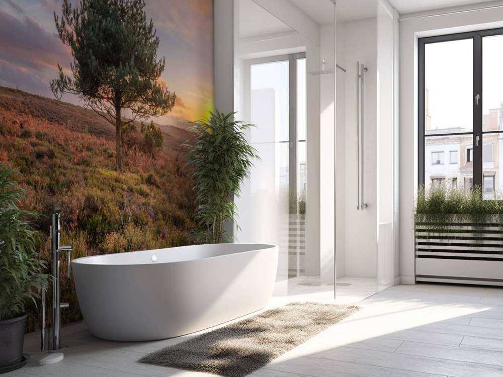 Sunset at a deserted area