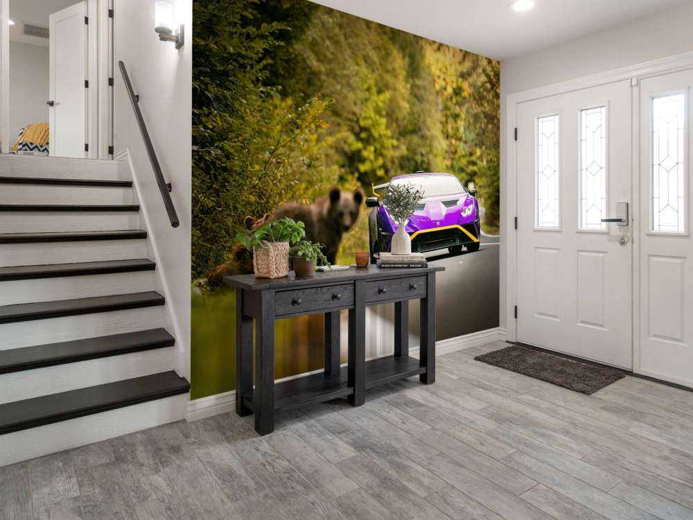 Lamborghini vs. wilderness