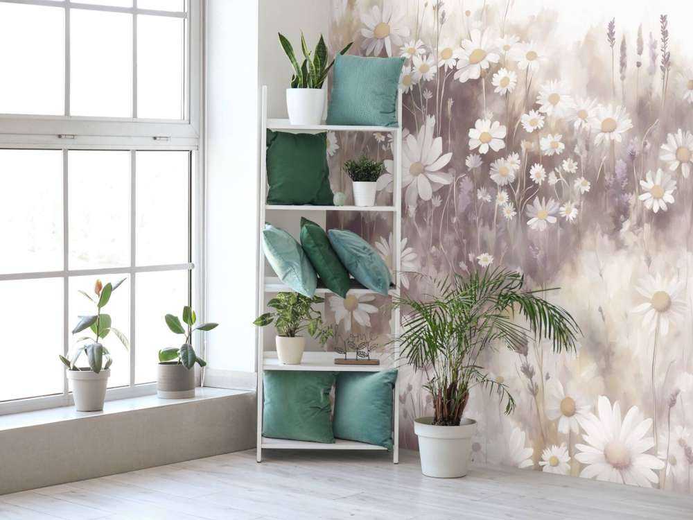 Quiet Daisies Meadow Pink