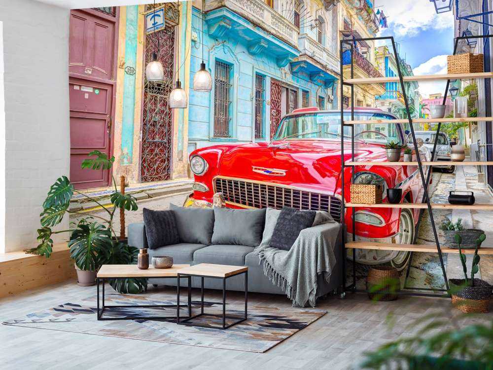 Vintage car in Havana