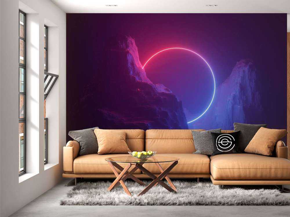 Virtual reality mountains