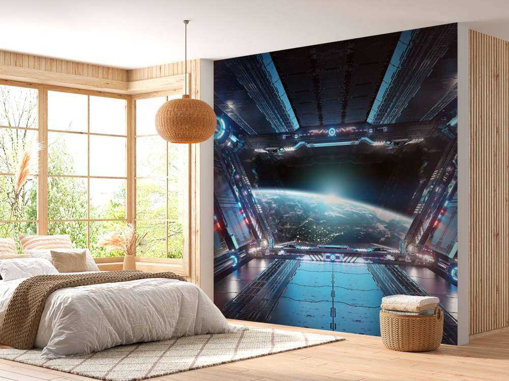 View from a spaceship