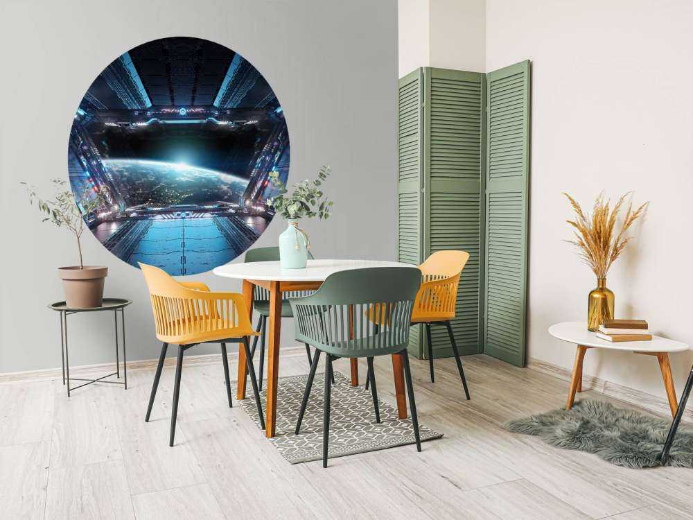 View from a spaceship