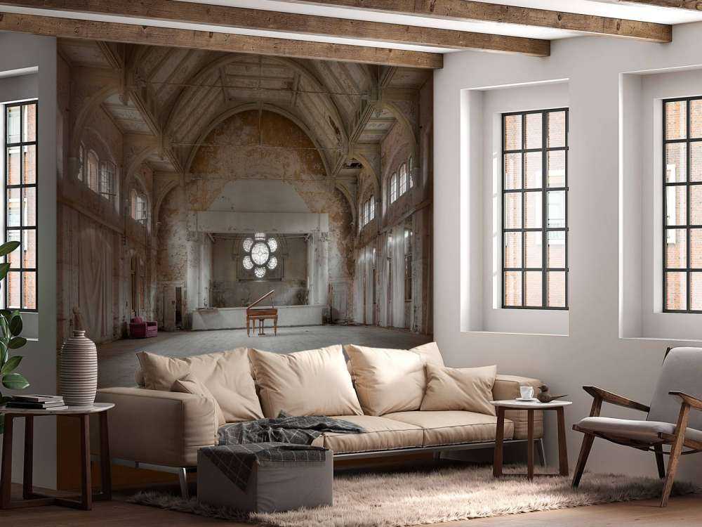 Room in old sanatorium