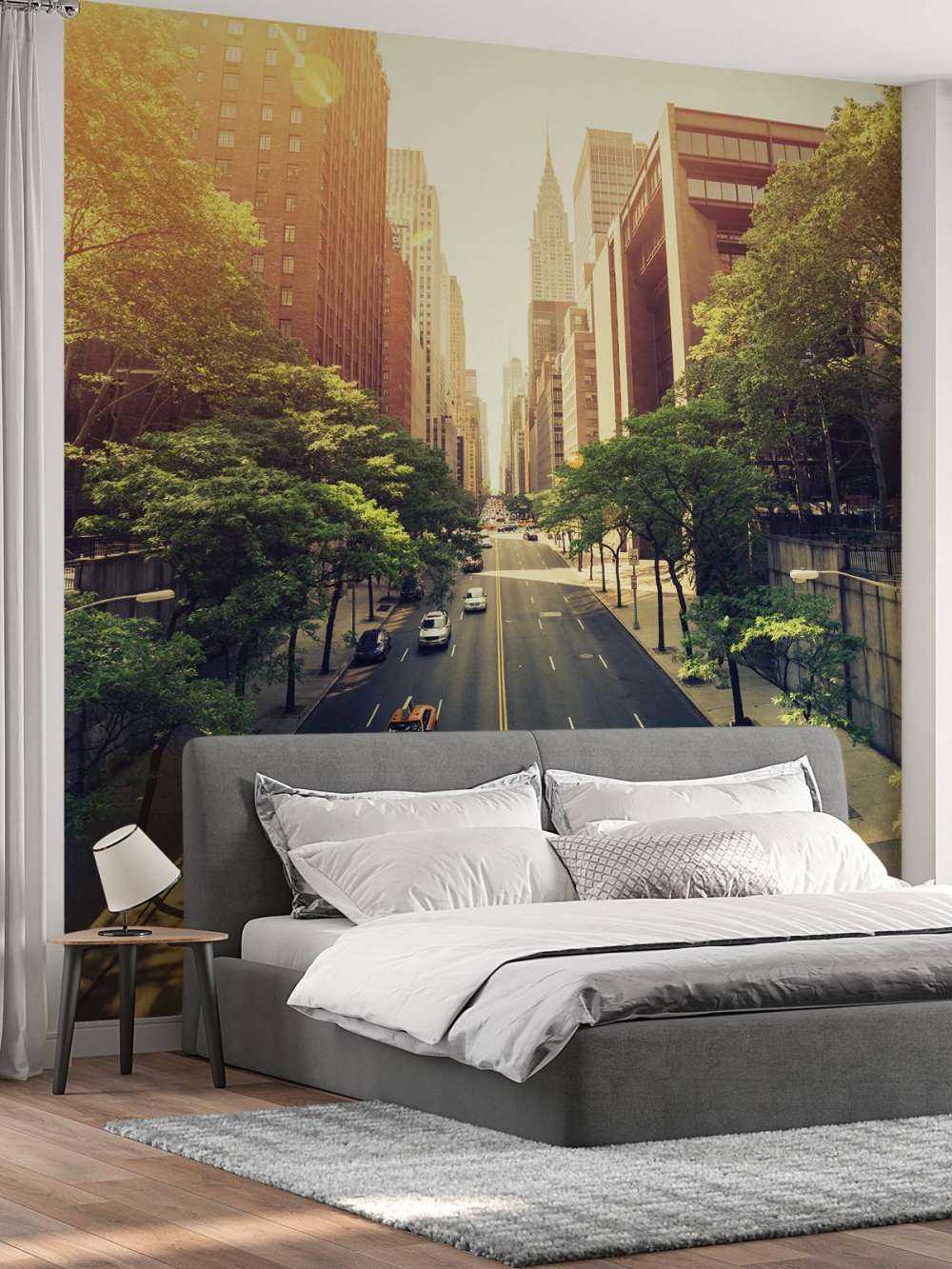 Motorway through a city