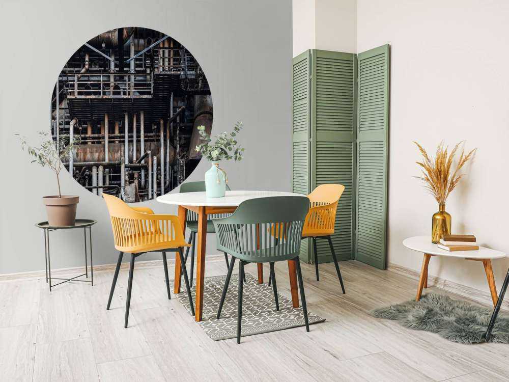 Old industrial factory