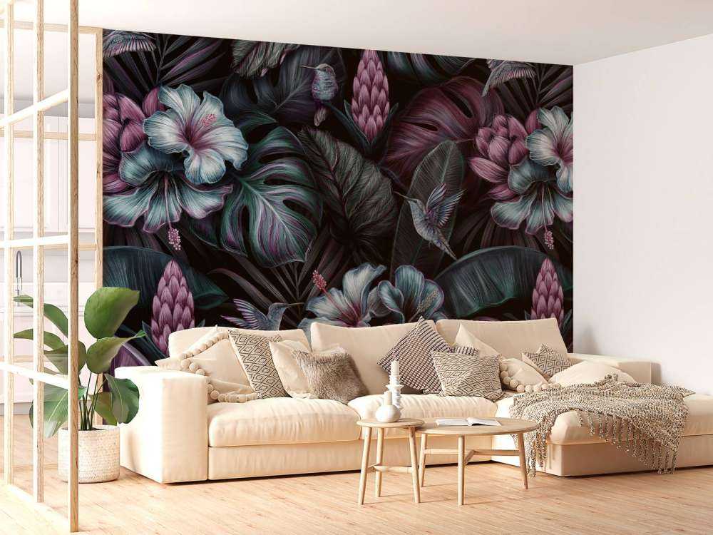 Pattern with birds