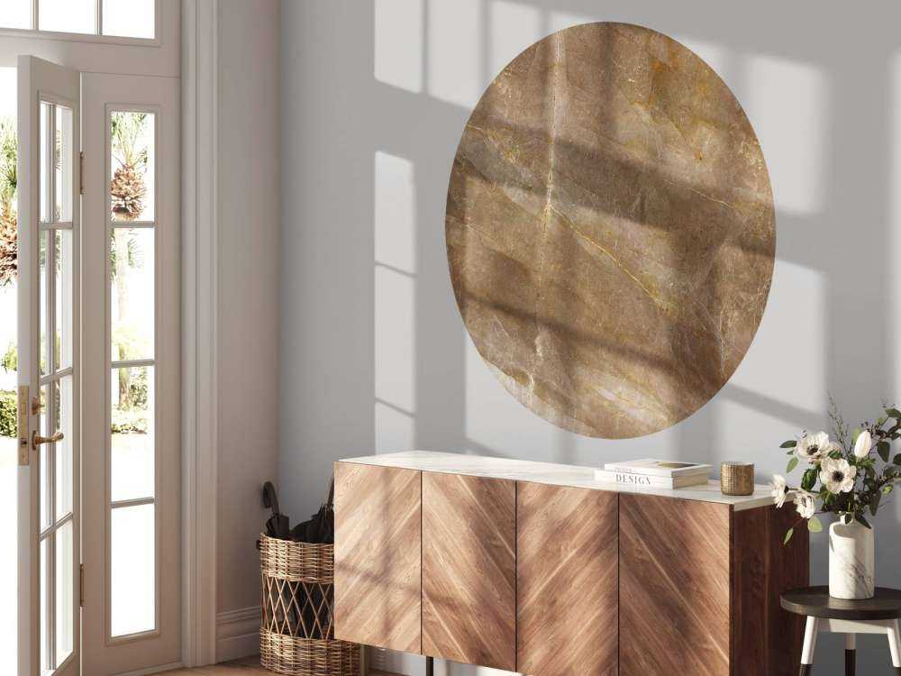 Natural brown marble