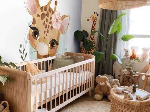 Baby giraffe