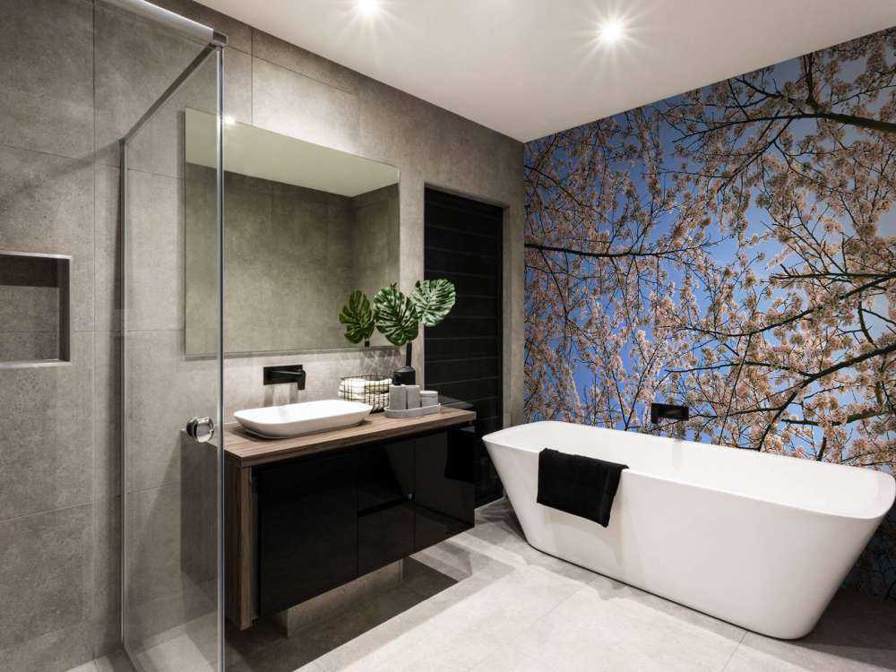 Flowering branches in bloom