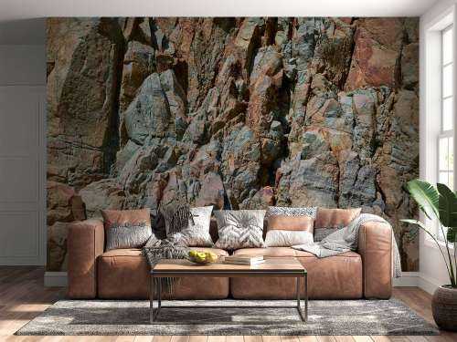 Rough cliff