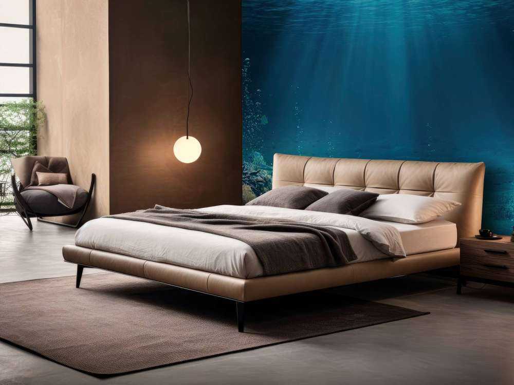 Sunbeams through the water