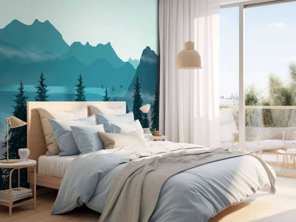 Illustration of forest