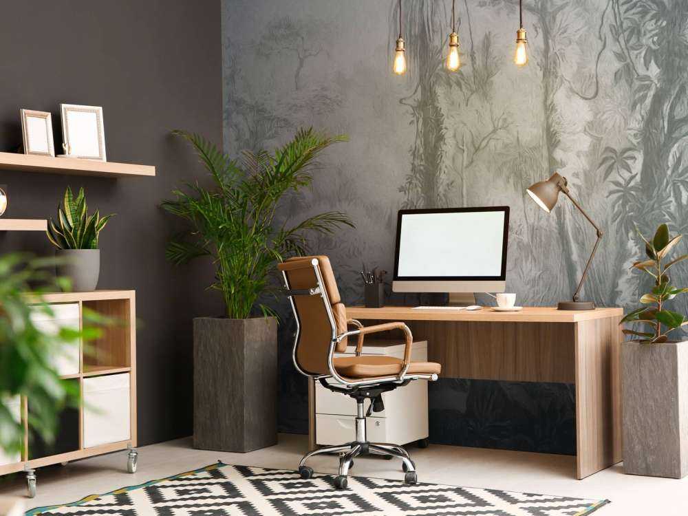 Tropical forest - blue