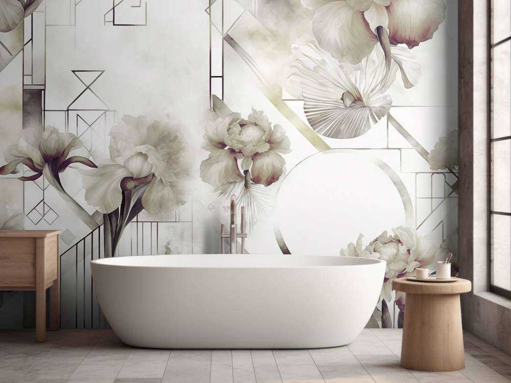 Watercolor Geometry Sand