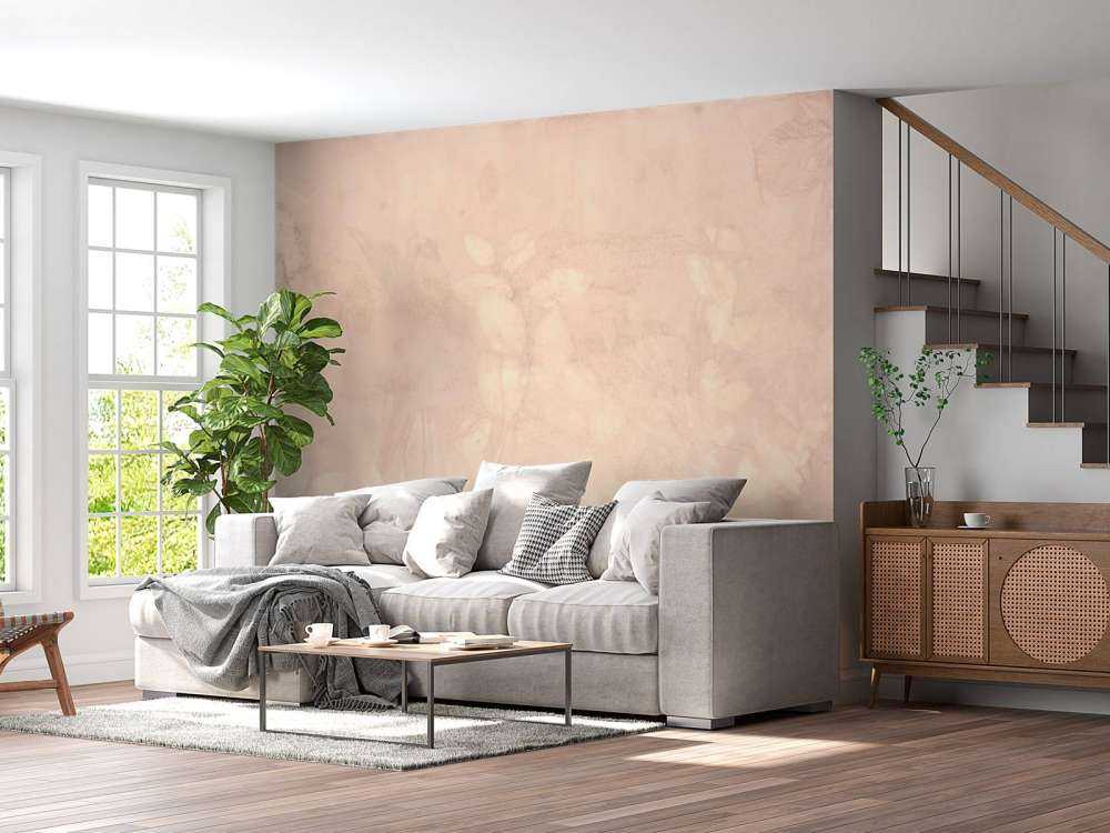 Wild blackberry and plantain - dream world in violet