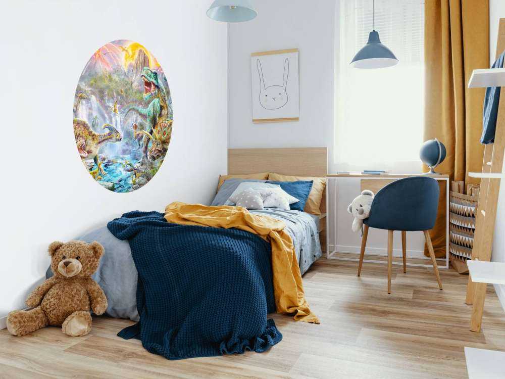 Dinosaurs at the Waterfalls