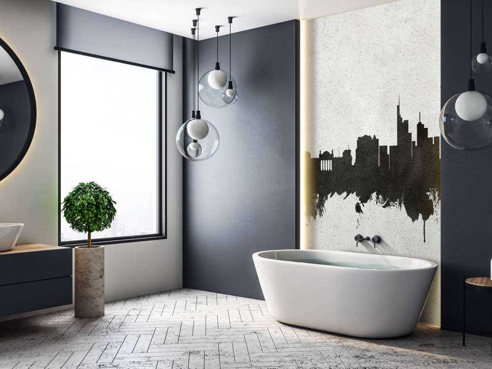 Watercolor skyline, Berlin