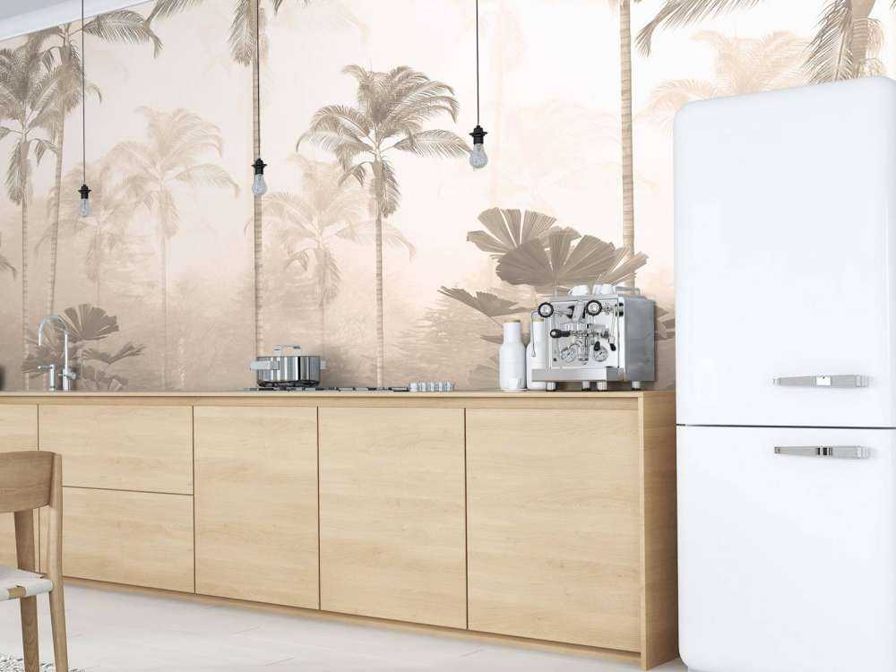 Sepia Tropical Stillness