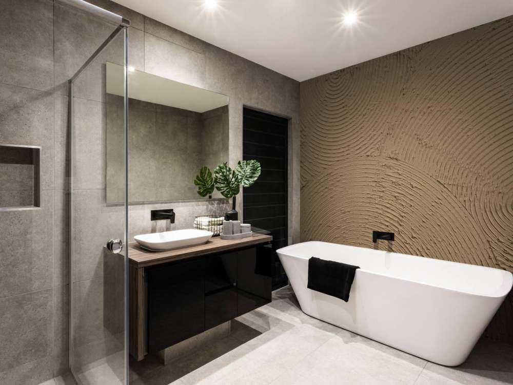 Zen circles in gold brown