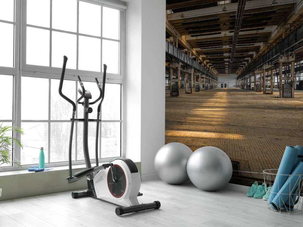 Old abandoned garage