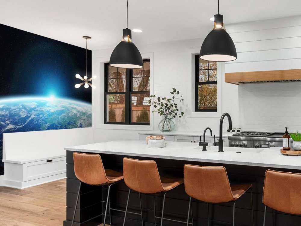 De aarde vanaf boven