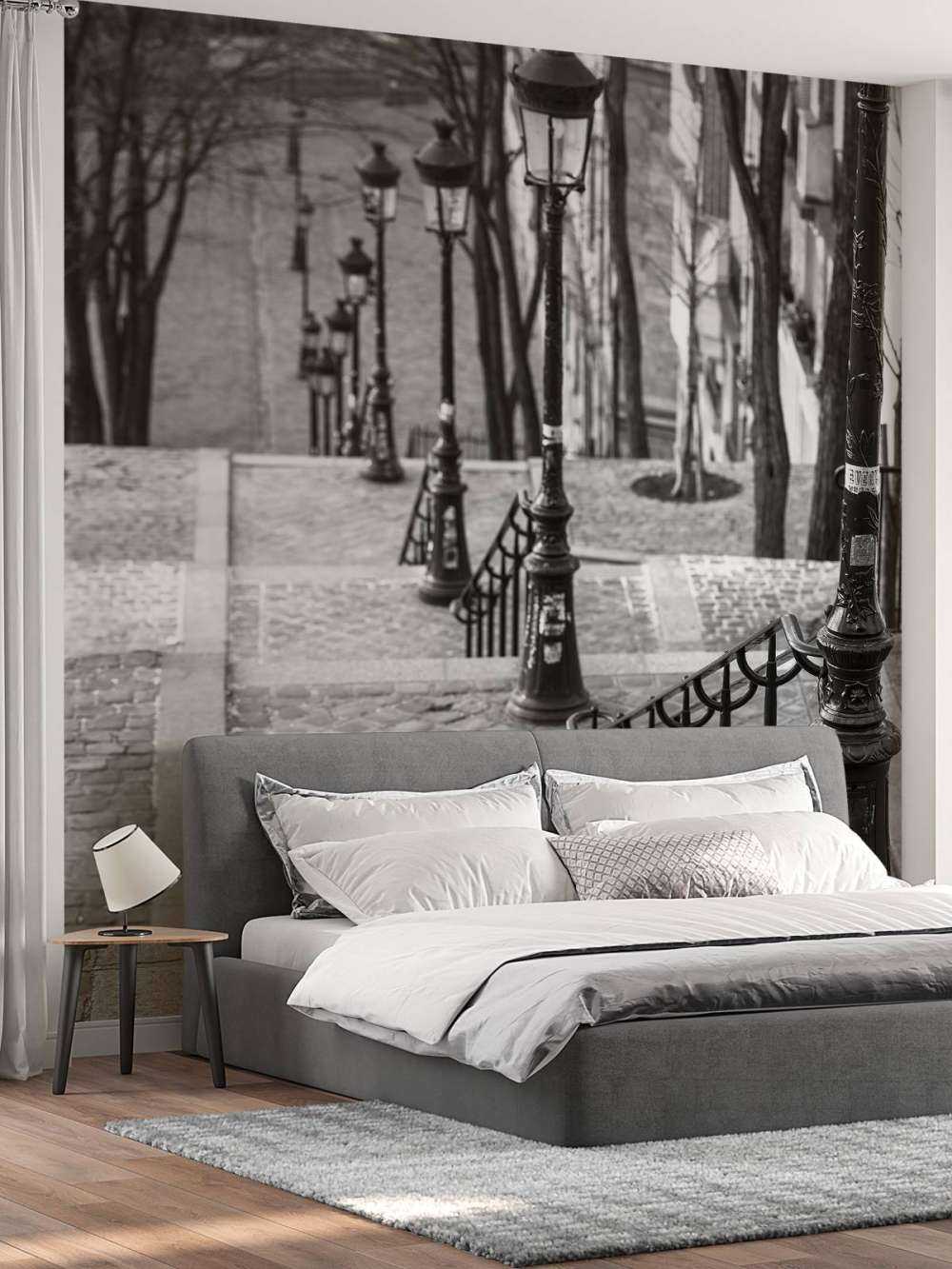 The famous stairs in Montmartre