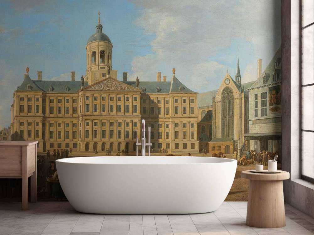 Het stadhuis op de Dam in Amsterdam