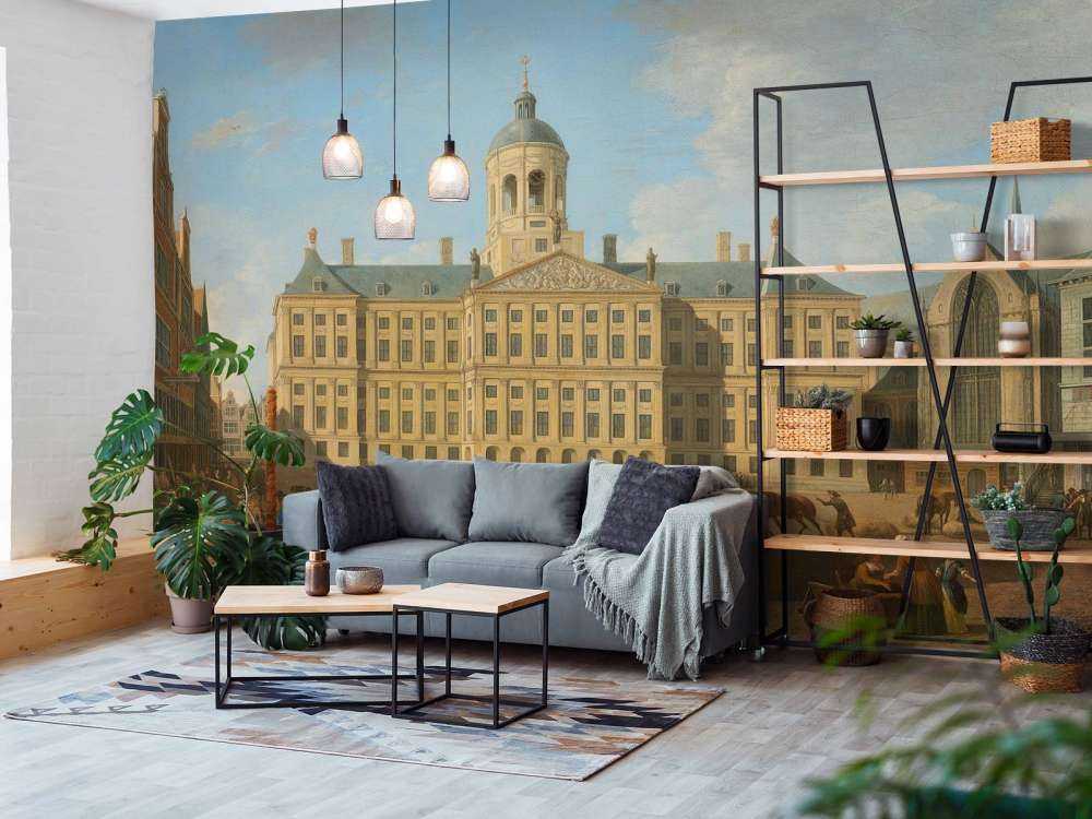 Het stadhuis op de Dam in Amsterdam