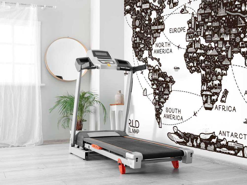 Wereldkaart met reislijnen