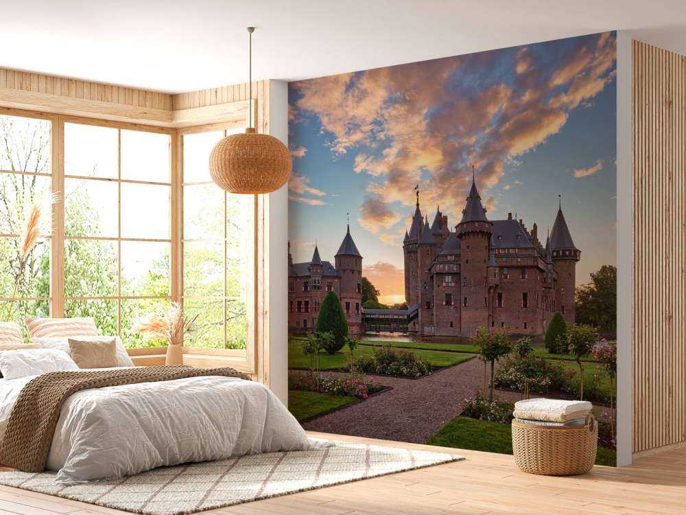 Kasteel de Haar, achtertuin