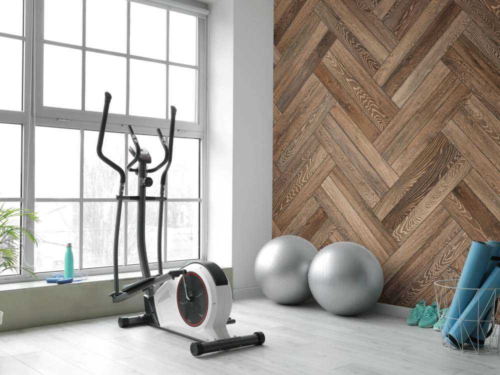 Wooden herringbone