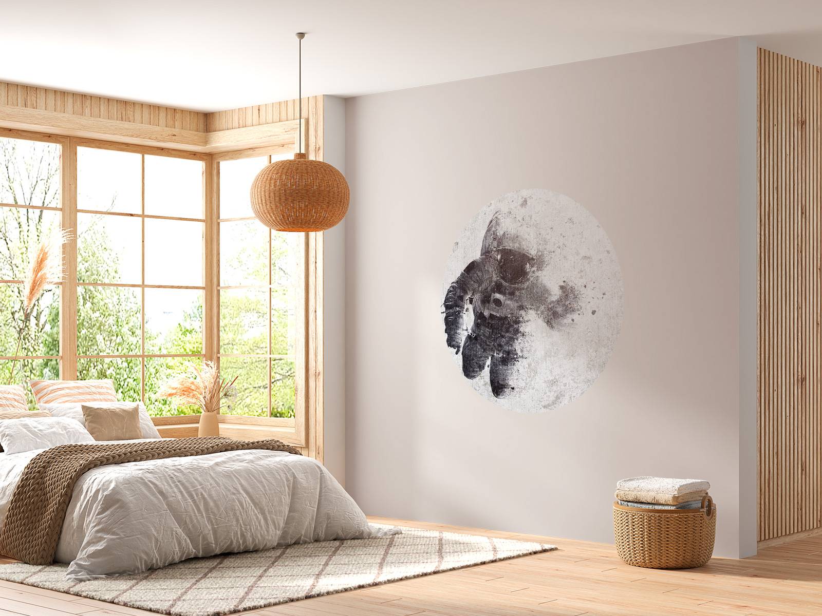 Floating astronaut