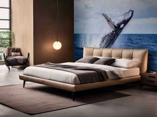 Jumping whale