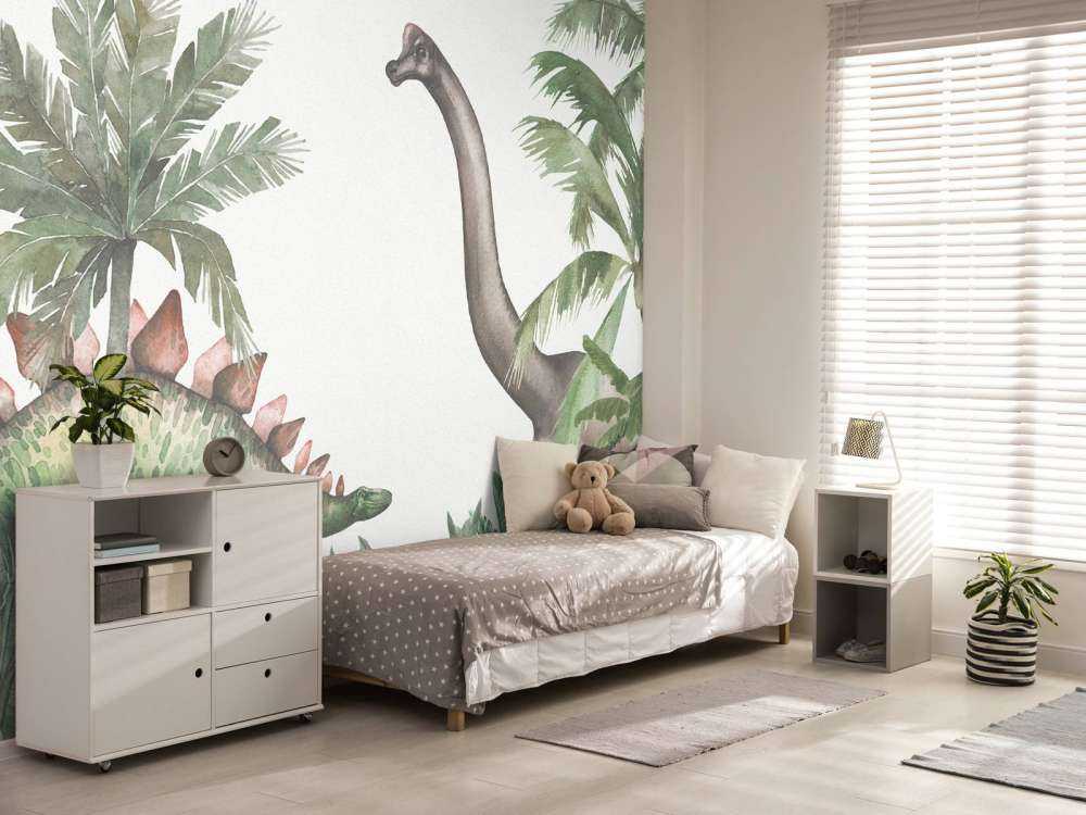 Dinosaurs in the jungle