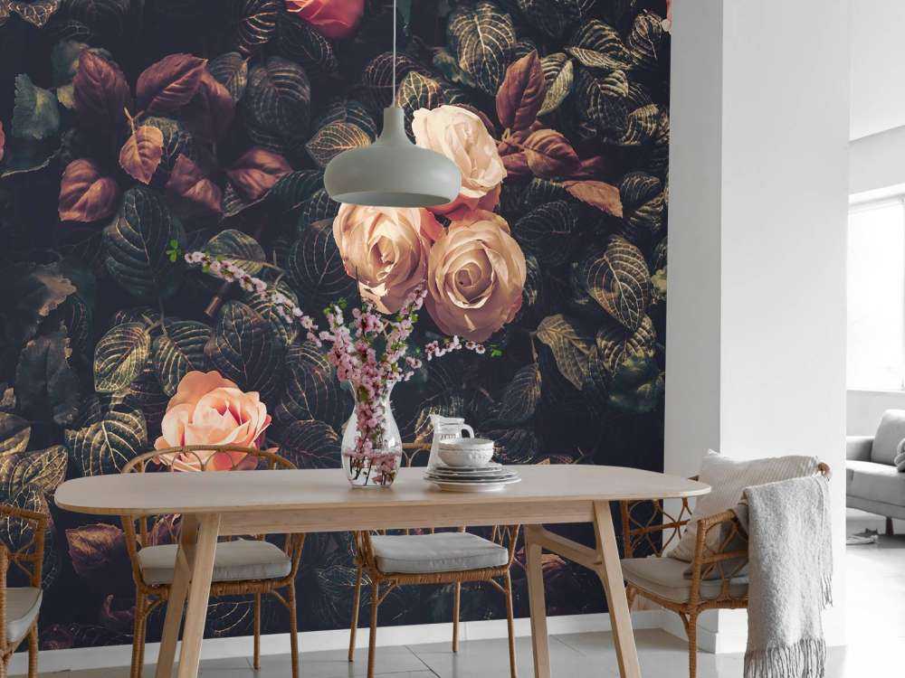 Vintage rose bush