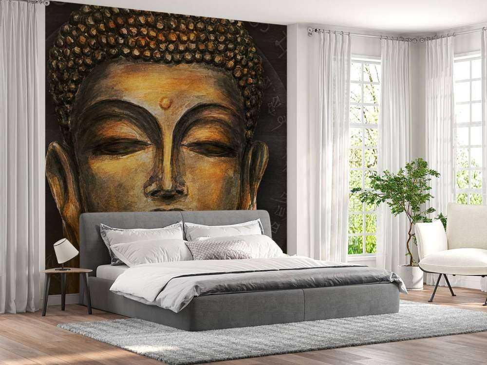 Painted Buddha