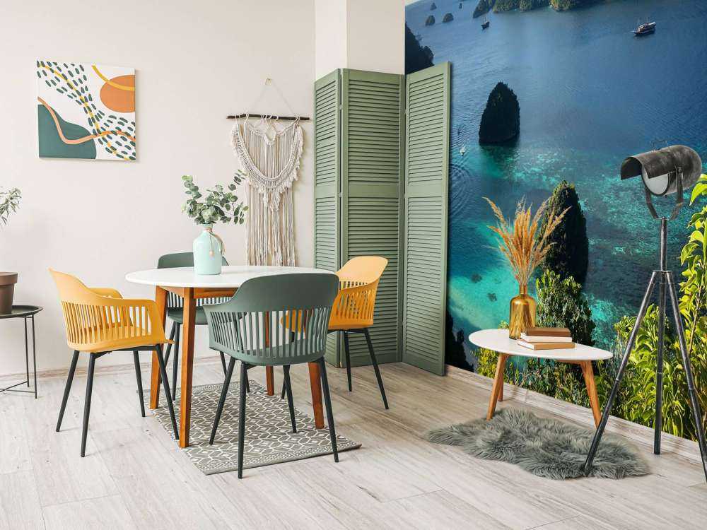 Mooi uitzicht op de zee