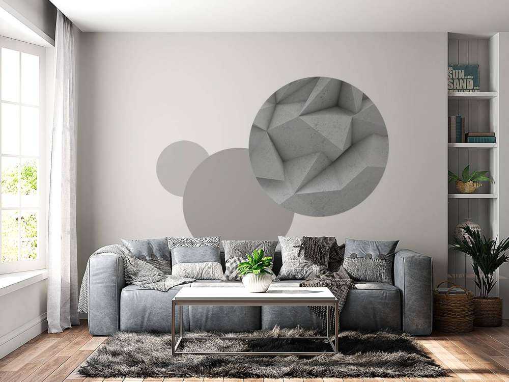 3D angular concrete